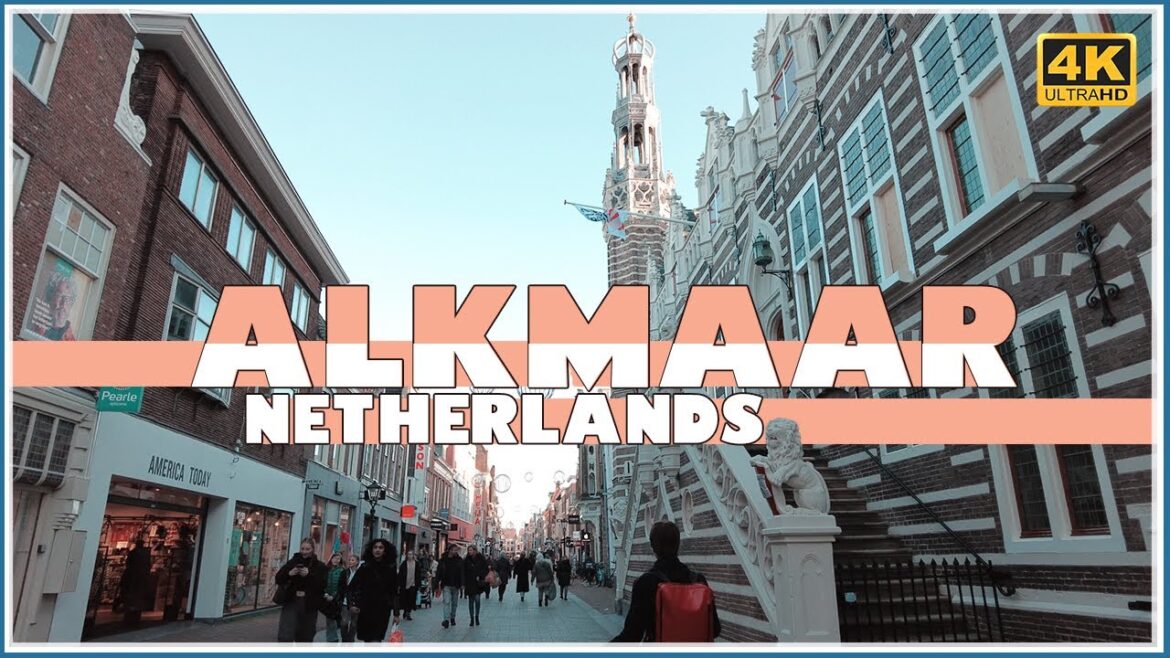 Walking Tour in Alkmaar 🇳🇱 – Episode 3 – The Cheese City / North Holland /2022 Walking Tour in Alkmaar 🇳🇱 - Episode 3 - The Cheese City / North Holland /2022