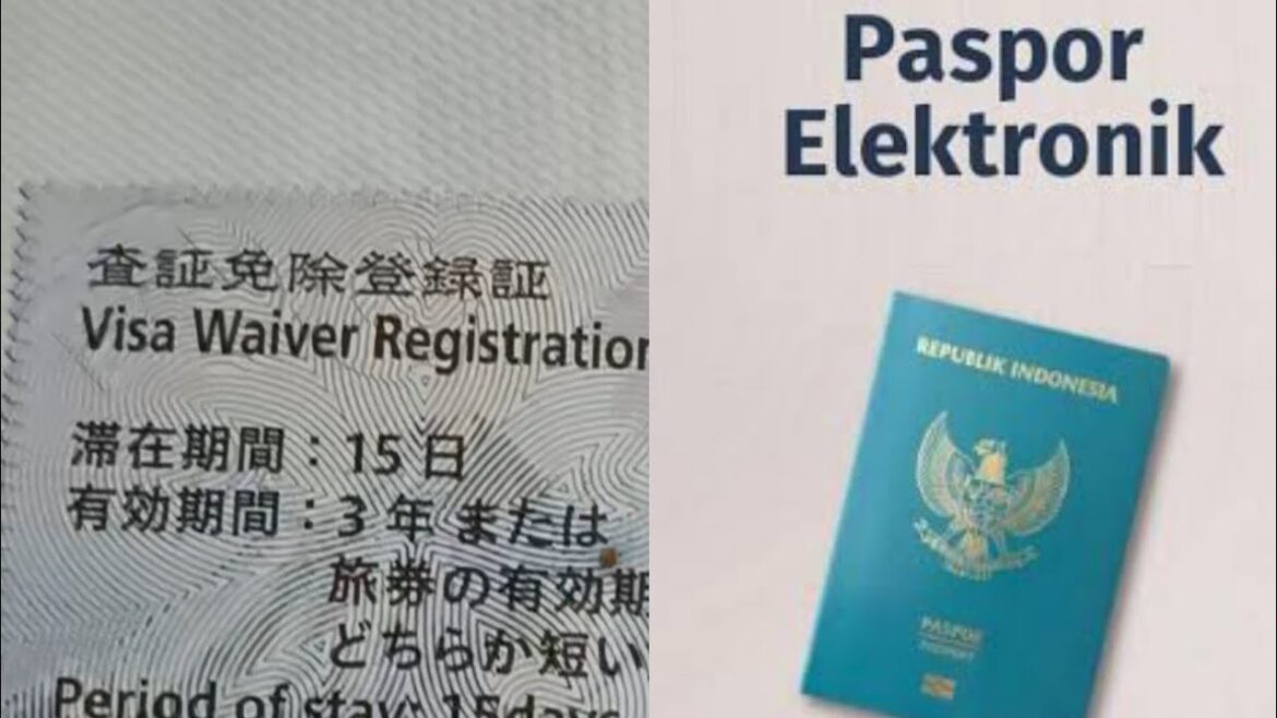 BUAT VISA WAIVER JEPANG GAMPANG Banget untuk Pemegang E-PASSPORT‼️ visa waiver december 2022