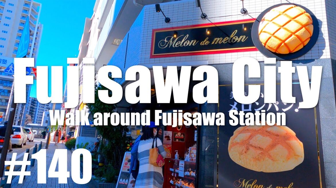#140  【4K】I walked around Fujisawa station.