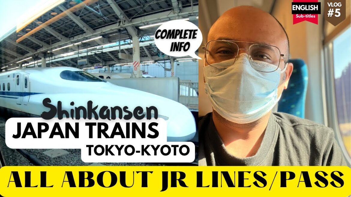 Traveling from TOKYO to KYOTO | MY SHINKANSEN experience | All about JAPAN RAIL PASS