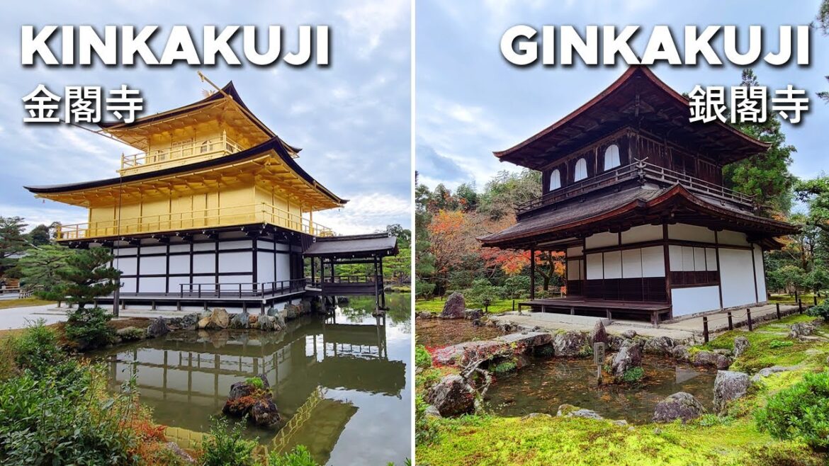 Walk in Kyoto, Japan – Kinkakuji 金閣寺 and Ginkakuji 銀閣寺 Japanese Gardens – 4K Virtual Tour Walk in Kyoto, Japan - Kinkakuji 金閣寺 and Ginkakuji 銀閣寺 Japanese Gardens - 4K Virtual Tour