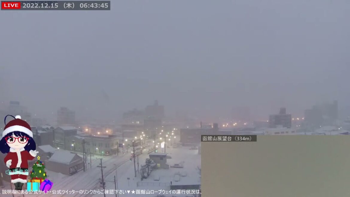 北海道 函館 市電-大除雪大会 2022/12/15