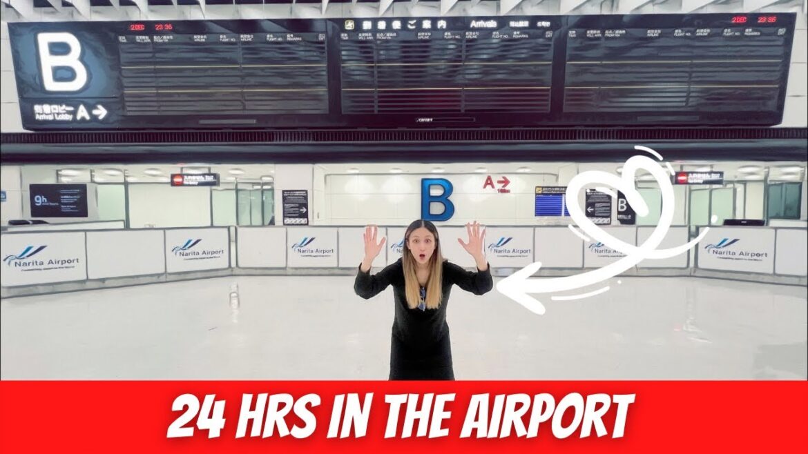 24-HOUR stay at the Airport - stayed at capsule hotel 9h nine hours