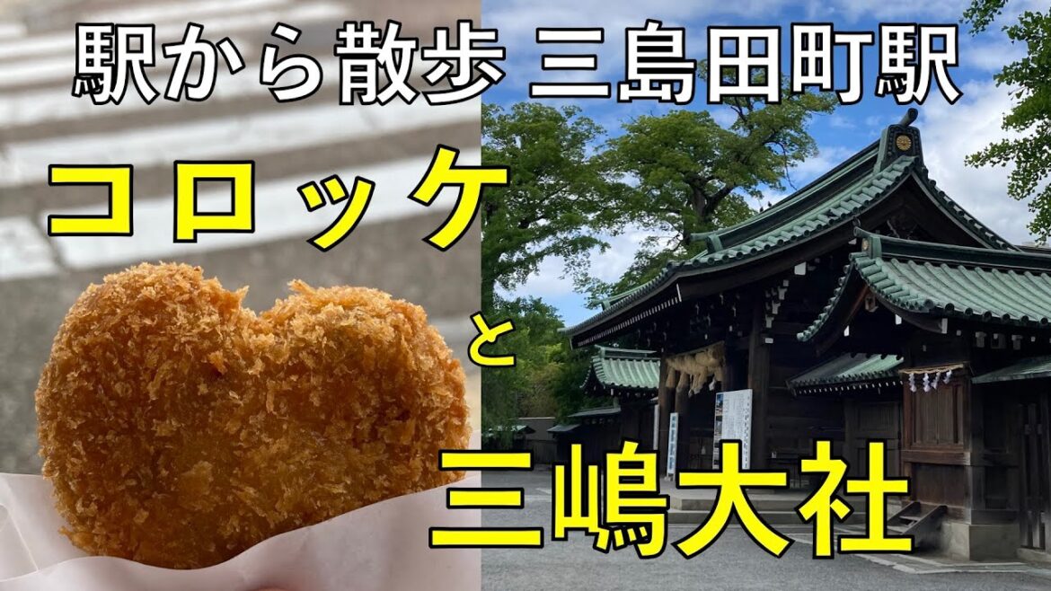 コロッケと三嶋大社【三島田町駅・駅から散歩】vlog コロッケと三嶋大社【三島田町駅・駅から散歩】vlog