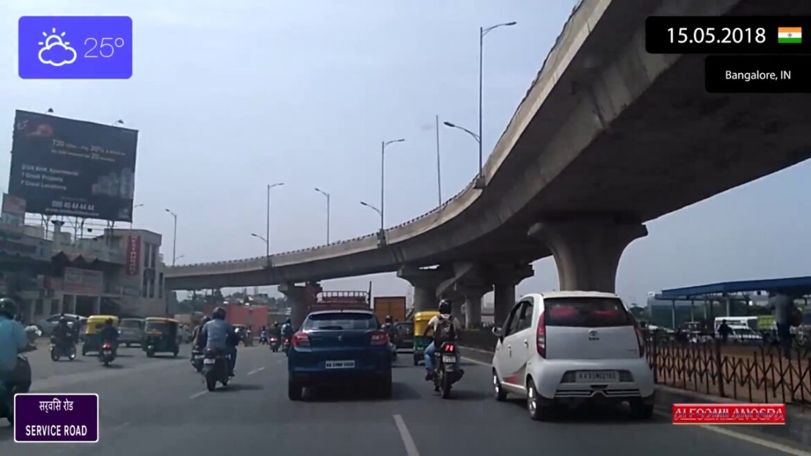 Driving through Bangalore (India) from Gundu Thopu to Electronic City 18.05.2018 Timelapse x4 Driving through Bangalore (India) from Gundu Thopu to Electronic City 18.05.2018 Timelapse x4