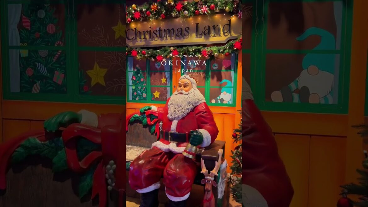 Xmas mood 😍 in OKINAWA Japan 🇯🇵