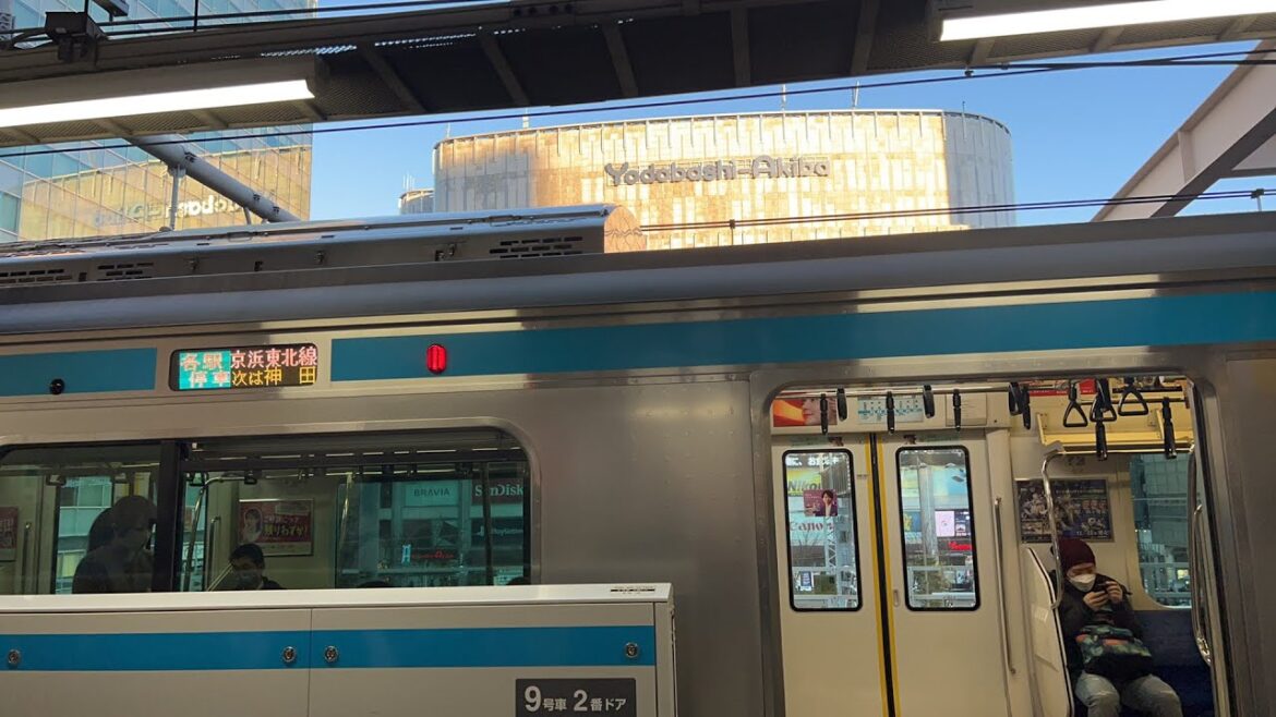 Chuo Sobu Train line live, River Views Chuo Sobu Train line live, River Views