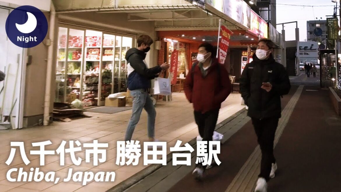 ⁴ᴷ Chiba: Katsutadai Station (勝田台駅) / Keisei Main Line : Japan 2022