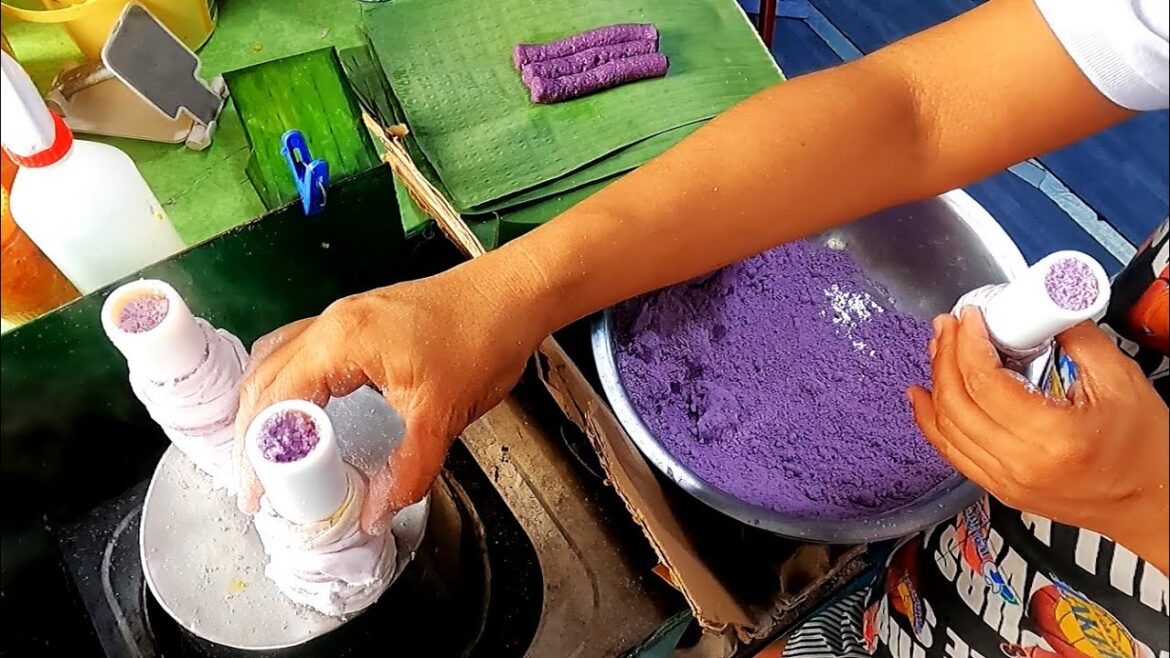 Filipino Street Food | Classic Philippine CHRISTMAS dish – BIBINGKA , BUMBONG Filipino Street Food | Classic Philippine CHRISTMAS dish - BIBINGKA , BUMBONG