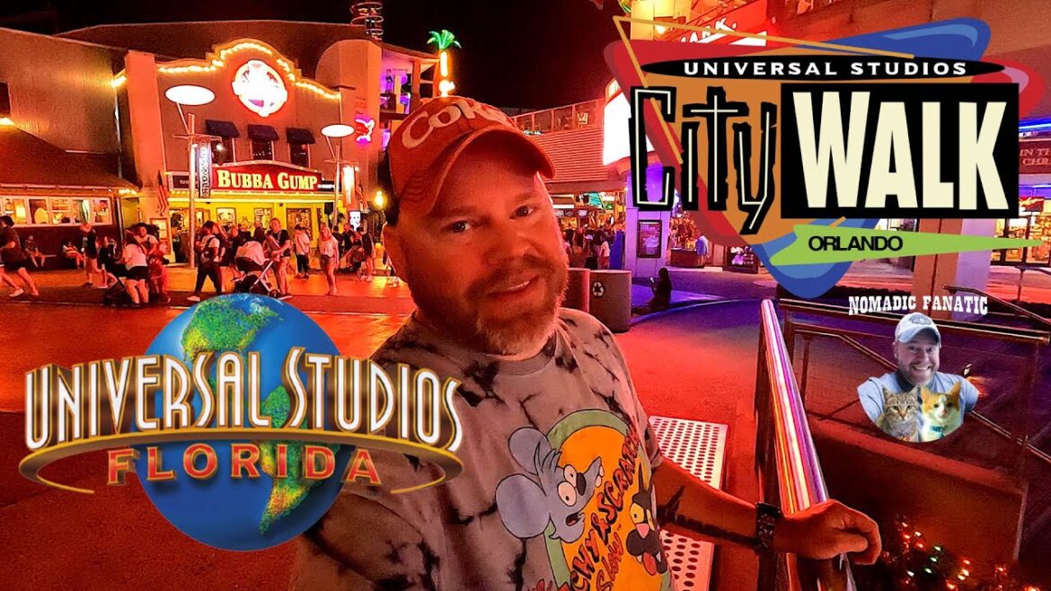 Universal Orlando City Walk @ Night ~ Lets Have a Chat… Universal Orlando City Walk @ Night ~ Lets Have a Chat...