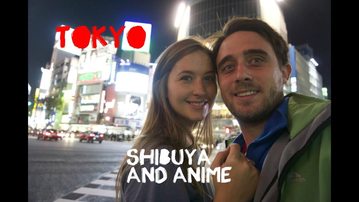 Shibuya Crossing, Anime & Food Tokyo Japan