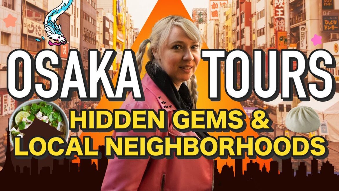 Osaka Tours  👑🐷  Hidden Gems and Local Neighbourhoods