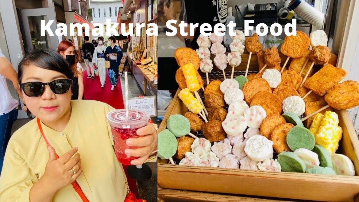 Street Food in Kamakura Japan | Japan Travels