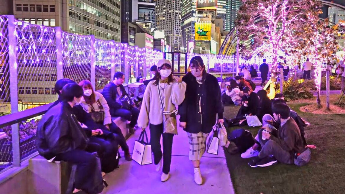 Tokyo's  Mesmerizing Night as it Turns to Christmas Mode
