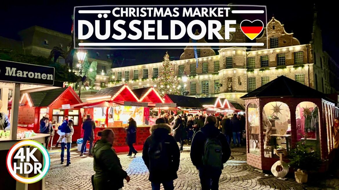 🇩🇪 Düsseldorf Germany, Beautiful Christmas Markets in December 2022🎄4K-HDR Walking Tour 🇩🇪 Düsseldorf Germany, Beautiful Christmas Markets in December 2022🎄4K-HDR Walking Tour