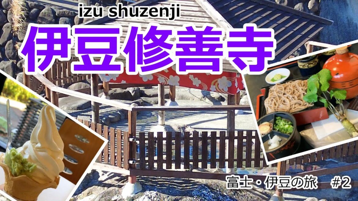 【伊豆vlog】修善寺　伊豆の小京都をぶらり散歩♪［富士・伊豆の旅＃２］