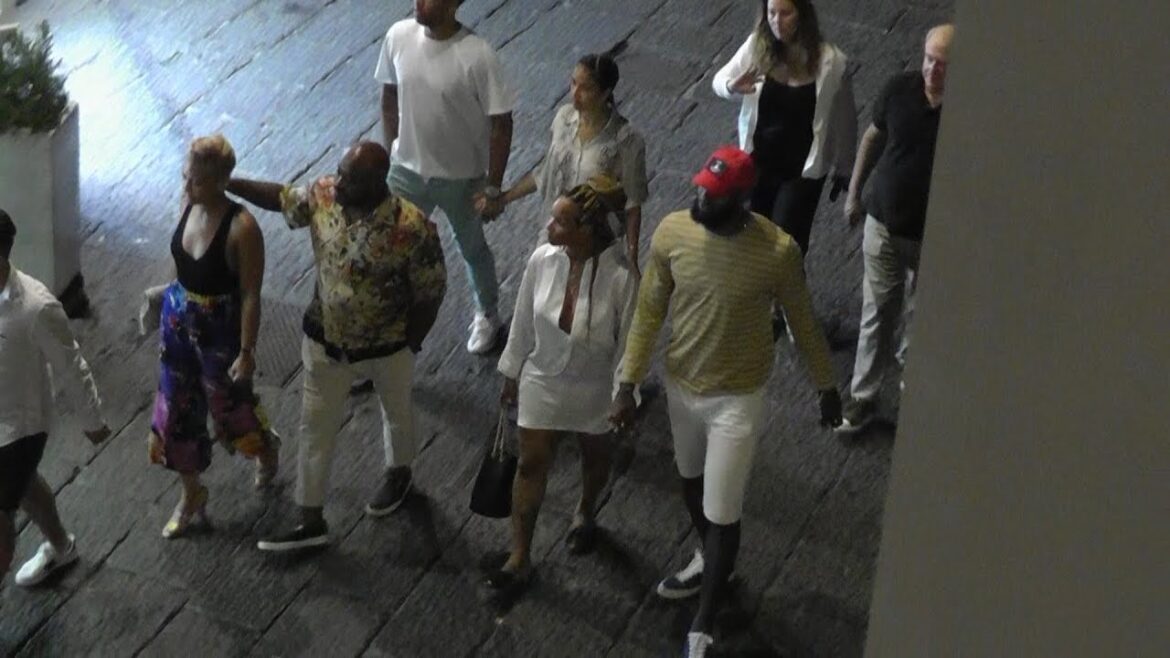 LeBron James vacation in Capri (Italy) with wife and friends VIDEO EXCLUSIVE LeBron James vacation in Capri (Italy) with wife and friends VIDEO EXCLUSIVE