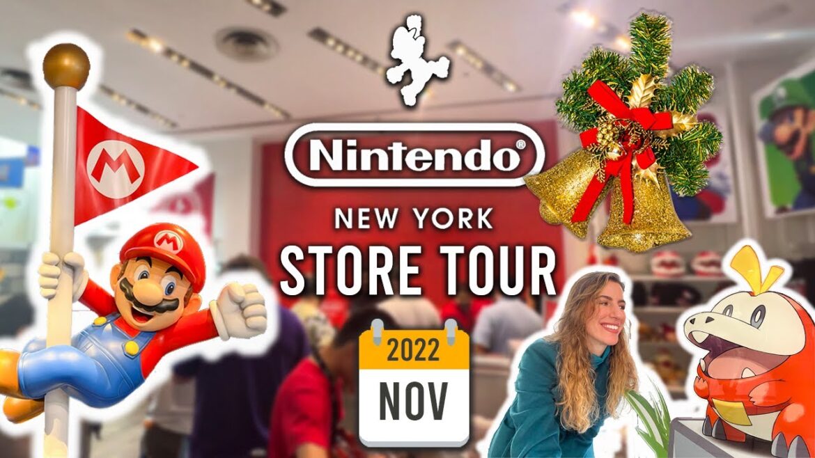 NINTENDO NY STORE Tour Holiday 2022 NINTENDO NY STORE Tour Holiday 2022
