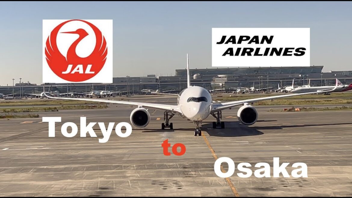 Japan Airlines – Tokyo Haneda to Osaka Itami (Airbus A350 – Economy) Japan Airlines - Tokyo Haneda to Osaka Itami (Airbus A350 - Economy)