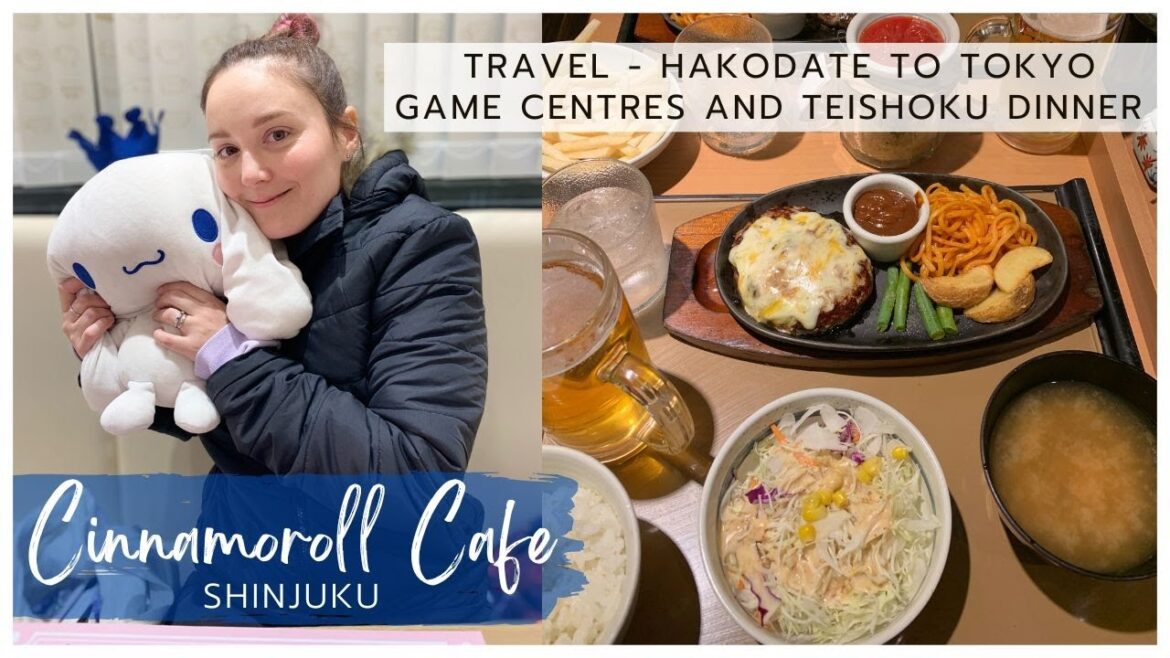 Hakodate to Tokyo | Cinnamoroll Cafe, Game Centre Fails & Teishoku Hakodate to Tokyo | Cinnamoroll Cafe, Game Centre Fails & Teishoku