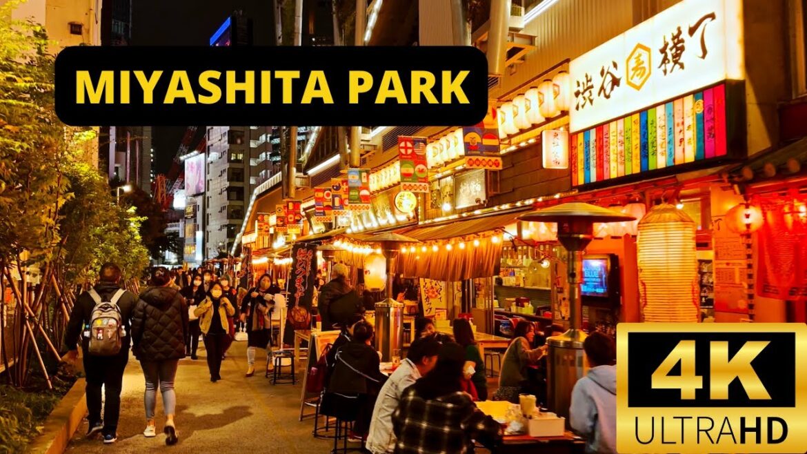 TOKYO, JAPAN 🇯🇵 [4K] SHIBUYA MIYASHITA PARK — Walking Tour — DECEMBER 2022