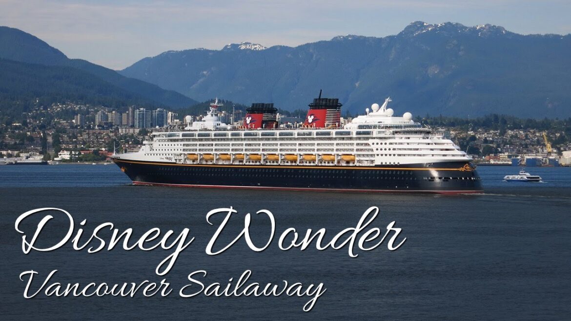 Canada Day Sailaway from Vancouver | Disney Wonder to Alaska | Disney Cruise Line