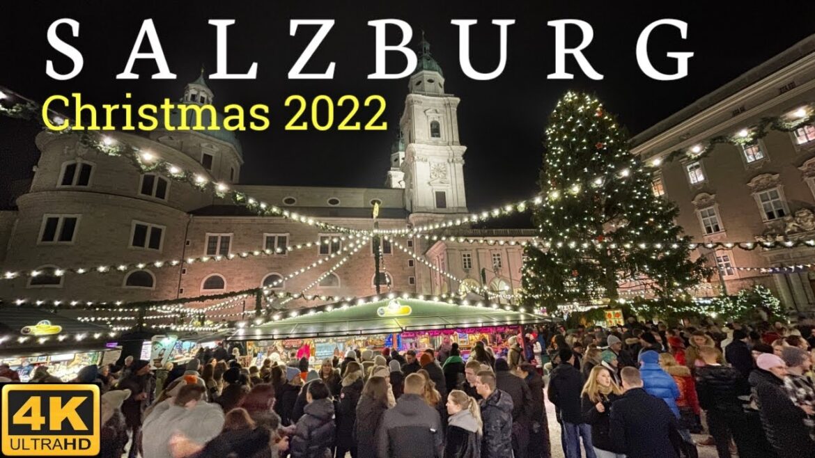 Salzburg, 🇦🇹 Christmas Market 2022  – Walking Tour 4K UHD Salzburg, 🇦🇹 Christmas Market 2022  - Walking Tour 4K UHD