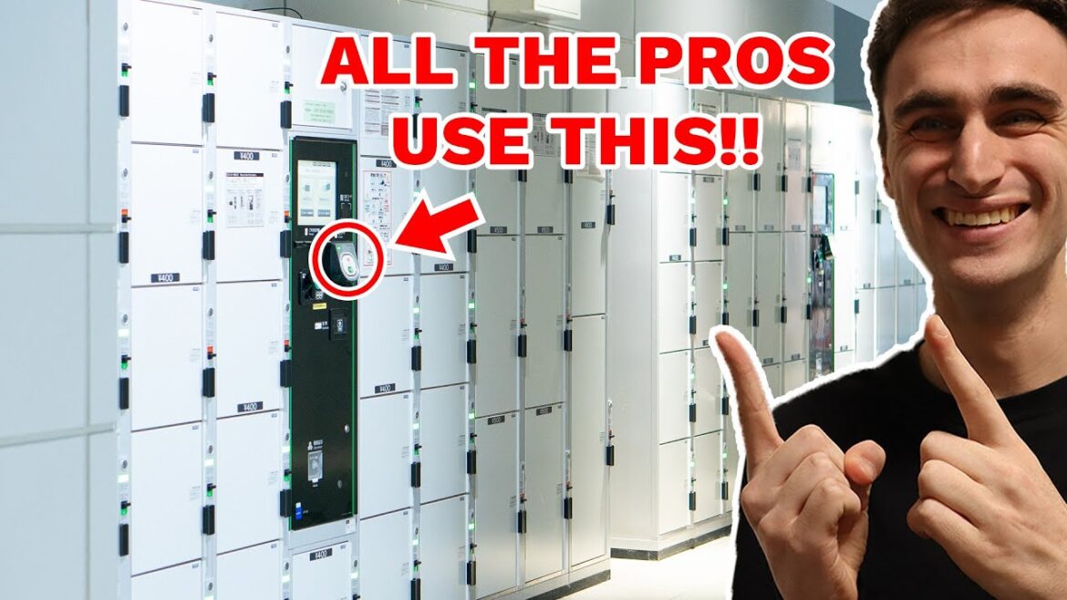 How To Store Your Luggage Using Coin Lockers! (Tokyo, Japan Travel Tips) How To Store Your Luggage Using Coin Lockers! (Tokyo, Japan Travel Tips)