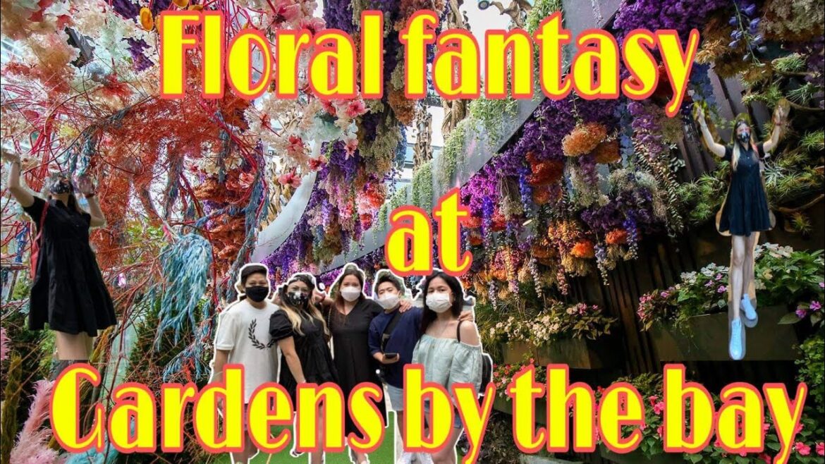 Floral fantasy at garden's by the bay, Singapore |Complete Walk-through tour and 4D RIDE Highlights