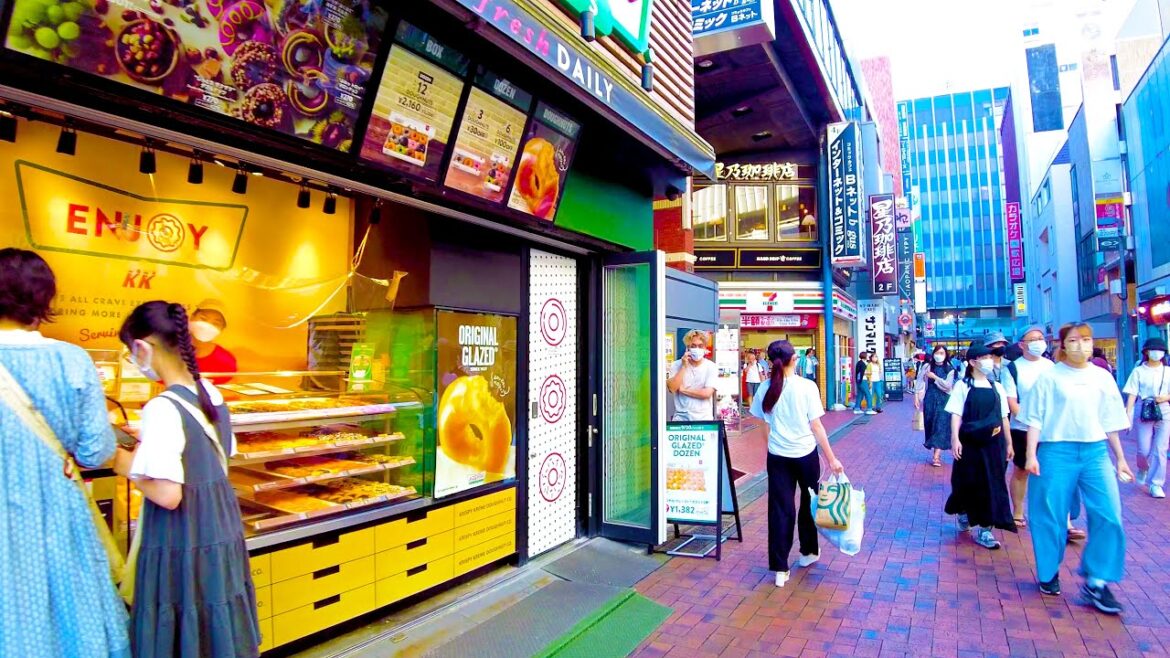 [Kichijoji Walk in Tokyo] A lot of sweets ♪ (4K ASMR non-stop 34 minutes)