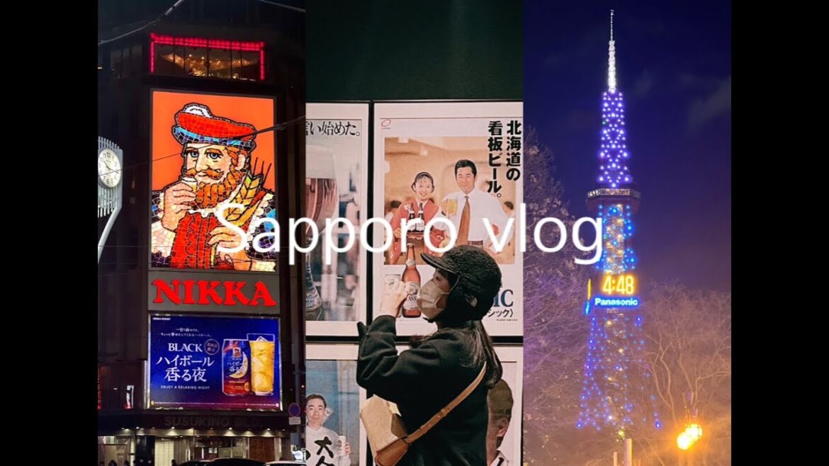 일본 홋카이도 삿포로 여행 1탄,  삿포로 브이로그,  삿포로 맥주 박물관,  고조겐 라멘, 시오라멘,  삿포로 티비타워, 라젠트 스테이 삿포로 오도리, 징기스칸 양고기