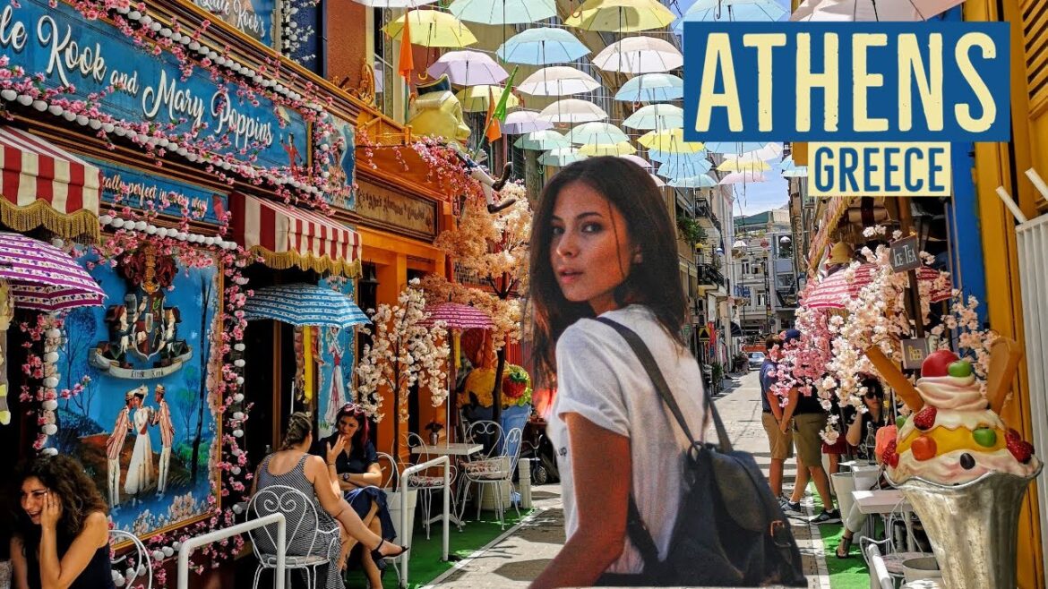 Athens, Greece | Christmas Walk 🎄 - 4K-HDR Walking Tour