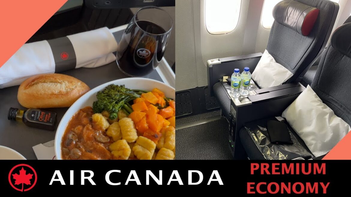 AIR CANADA Premium Economy Class Review - Sydney to Vancouver (Boeing 777-200LR)