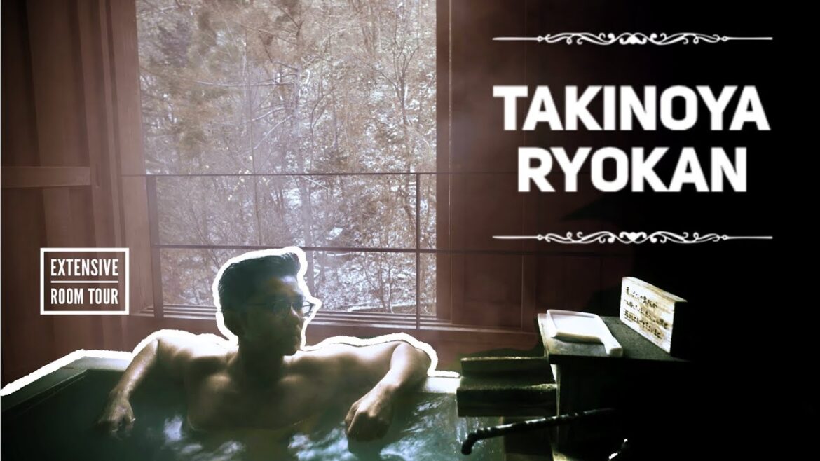 Takinoya Ryokan Room Tour. Superb Japanese Inn with a private onsen.