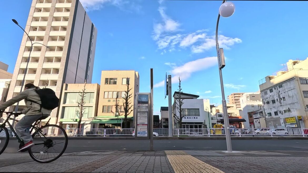 [일본 여행] 나고야 버스 정류장 4K JAPAN NAGOYA BUS STOP