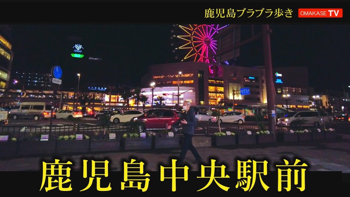 DJI POCKET 2で撮る　鹿児島　もうすぐクリスマス　アミュプラサ広場～ナポリ通ナポリ通　おまかせテレビ12月　2022年