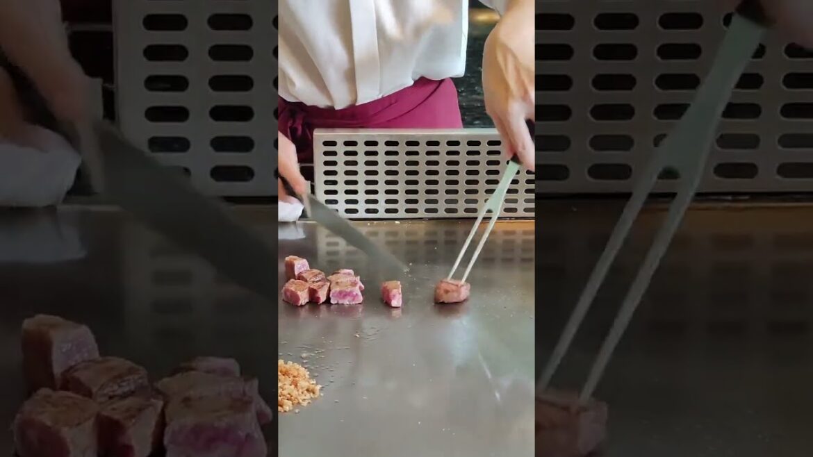 A5 Kobe Beef at Teppanyaki in Saigon (Vietnam) #benihana A5 Kobe Beef at Teppanyaki in Saigon (Vietnam) #benihana