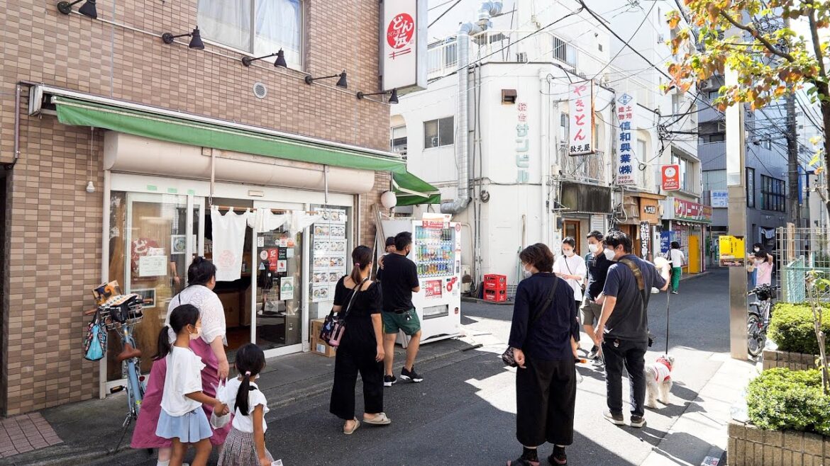 東京）１００円で特盛！！脱サラ店主が営む時々セルフサービスうどん屋に密着丨Udon Noodles Restaurant in Tokyo