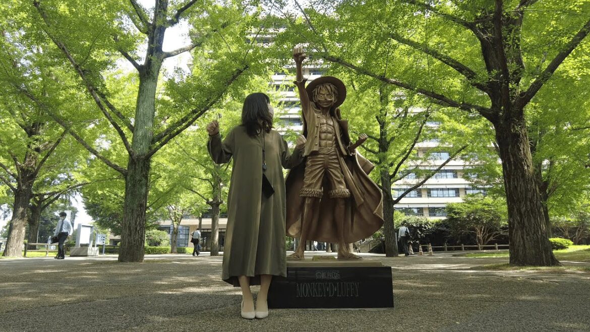 【熊本 散歩】ルフィ像に会ってきた👒(熊本観光) 【熊本 散歩】ルフィ像に会ってきた👒(熊本観光)