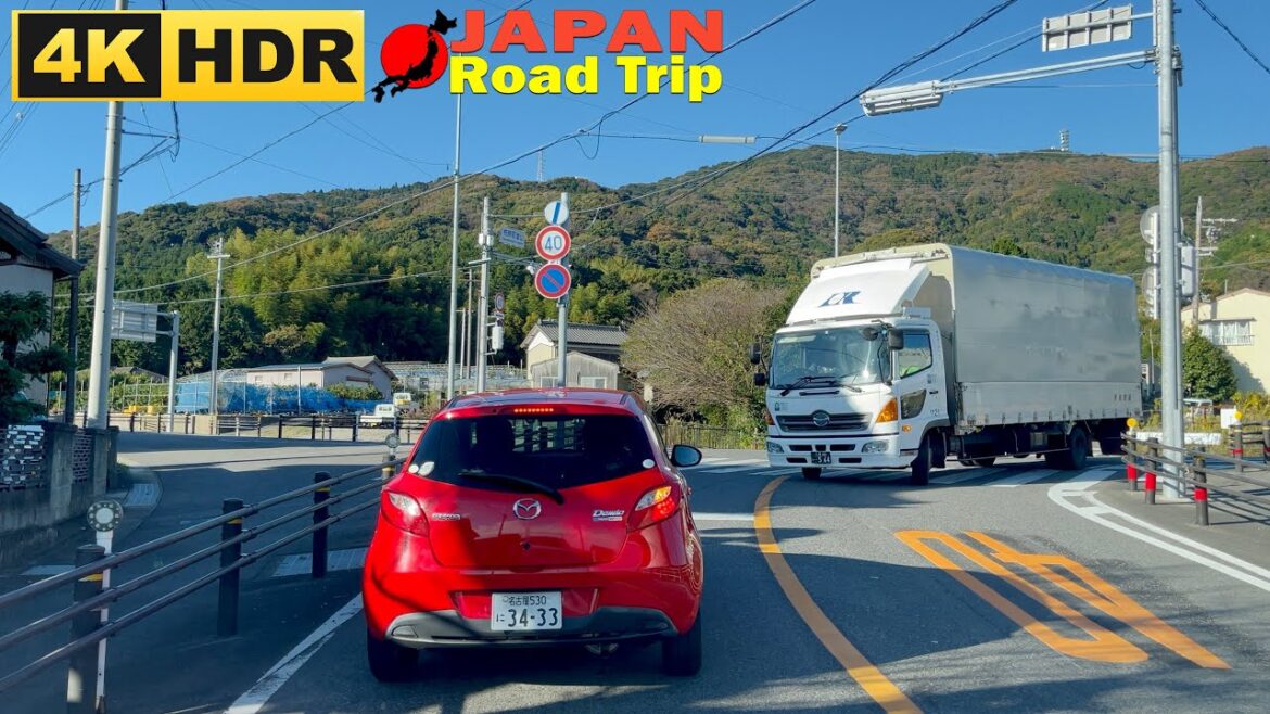 10-Minute Driving Across the City Mountain | Gamagori City, Aichi Prefecture, Japan | 4K HDR 10-Minute Driving Across the City Mountain | Gamagori City, Aichi Prefecture, Japan | 4K HDR