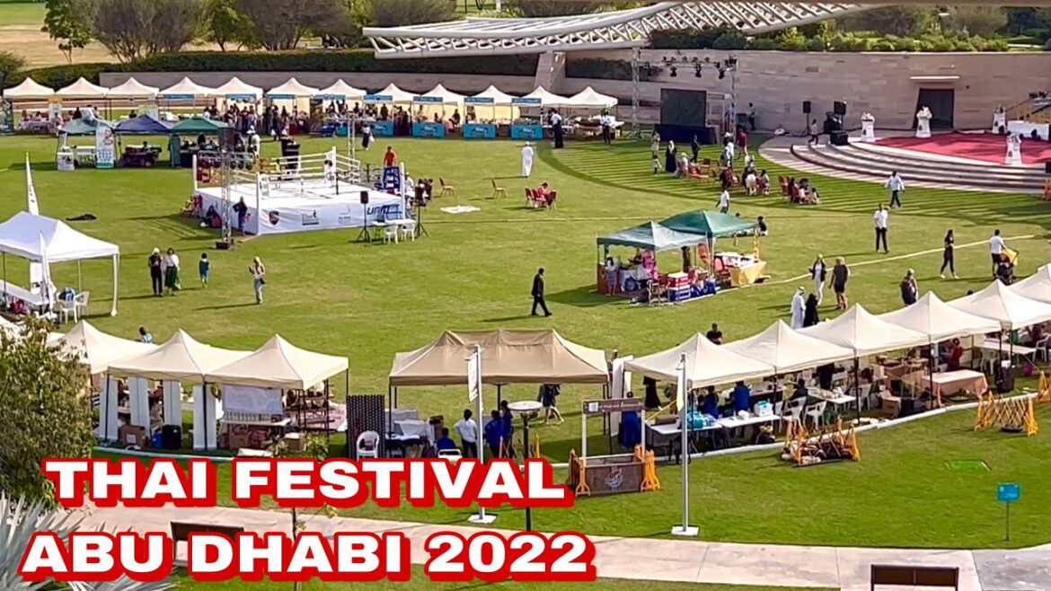 Thai Festival 2022 in Abu Dhabi | Thai Street Food
