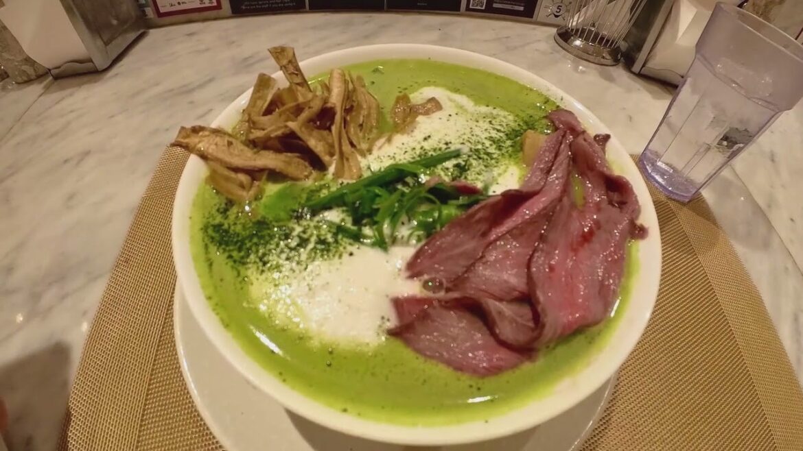 【Tokyo ramen 】unique and unusual ramen Part 1