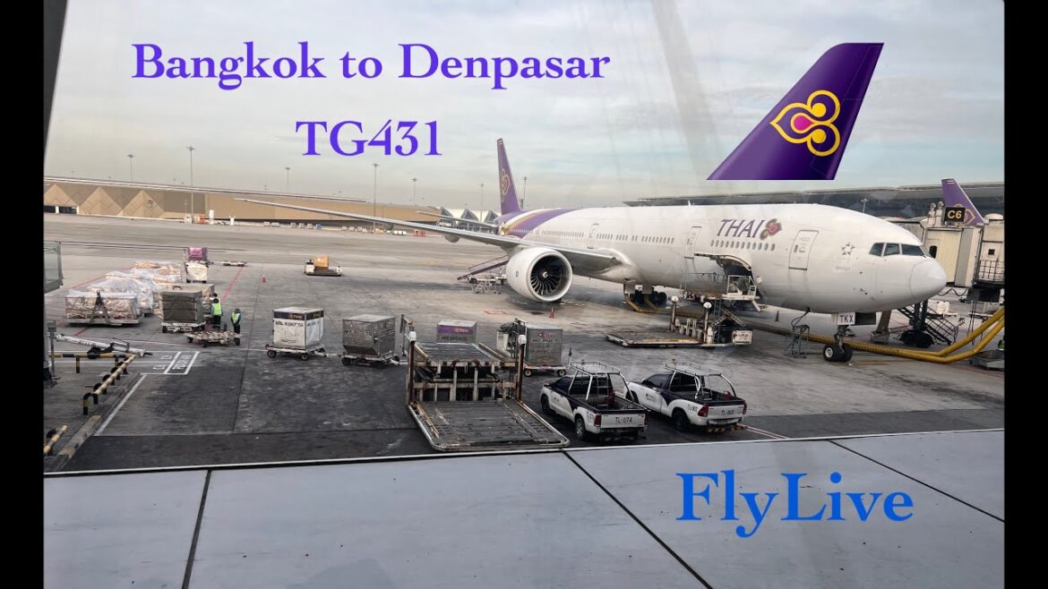 Thai Airways TG431 Bangkok to Denpasar ( Bali) Flight Report (Boing 777-300ER) Thai Airways TG431 Bangkok to Denpasar ( Bali) Flight Report (Boing 777-300ER)