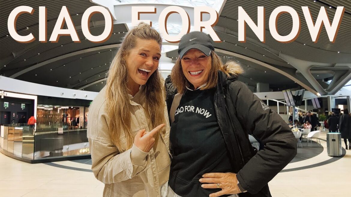 SAYING GOODBYE TO MY MOM ALL OVER AGAIN (ciao for now) SAYING GOODBYE TO MY MOM ALL OVER AGAIN (ciao for now)