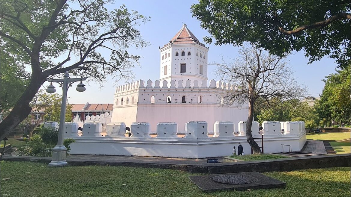 BANGKOK Khao San – Phra Sumen Fort and Santichaiprakan Park – January 2021 BANGKOK Khao San - Phra Sumen Fort and Santichaiprakan Park - January 2021