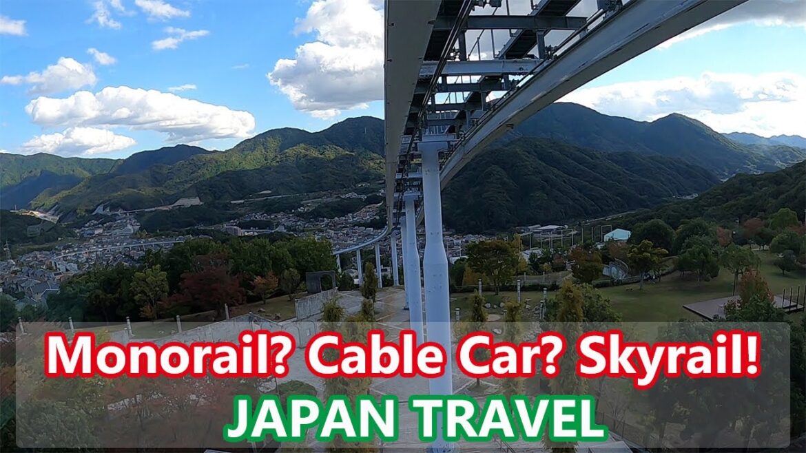 【Splendid Monorail!】Riding the unique suspended monorail “Skyrail” in Hiroshima Japan 【Splendid Monorail!】Riding the unique suspended monorail "Skyrail" in Hiroshima Japan
