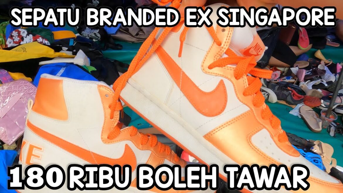 PASAR SEKEN JODOH BATAM | SEPATU MURAH DAN BAJU 4 PCS HARGA 10 RIBU