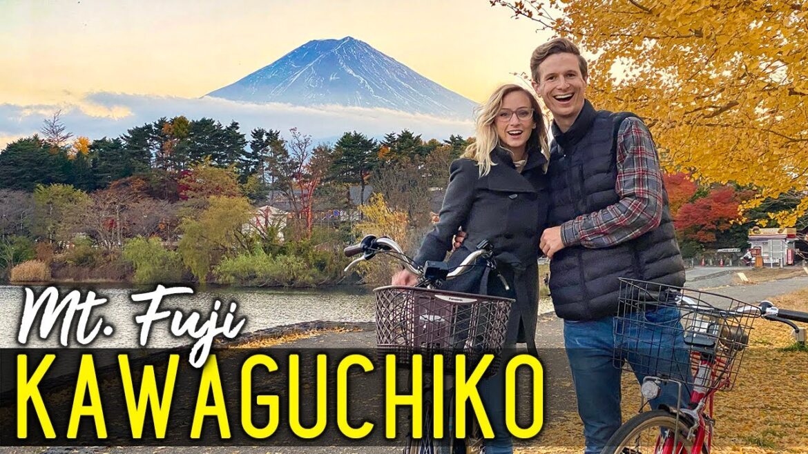 We biked around MT. FUJI, JAPAN! (Kawaguchiko AMAZING fall colors!!)