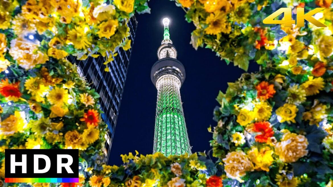 Tokyo Skytree Christmas Lights 2022 // 4k HDR Tokyo Skytree Christmas Lights 2022 // 4k HDR