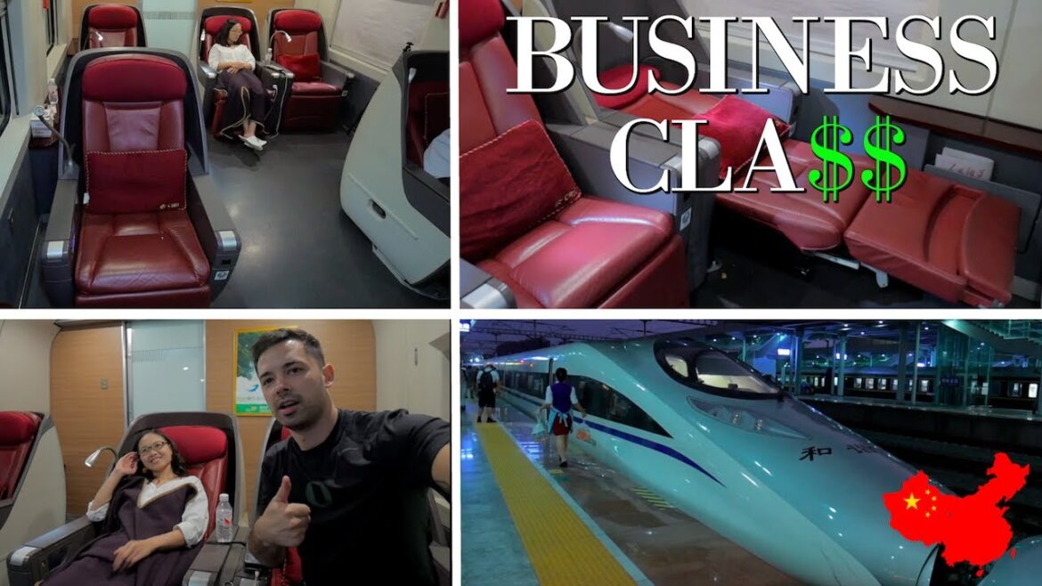 Chinese Bullet Train BUSINESS CLASS To Nanning Guangxi (FULL REVIEW!)